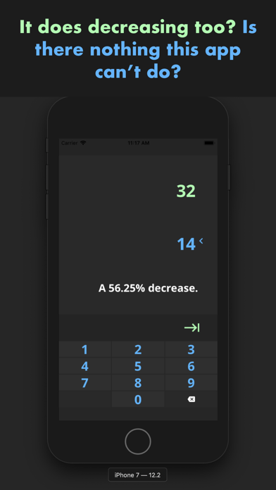 Percent Diff screenshot 1