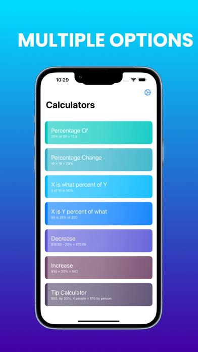 Percent: Percentage Calculator screenshot 3
