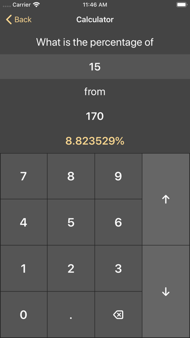 Percentage Calculator Percent screenshot 1