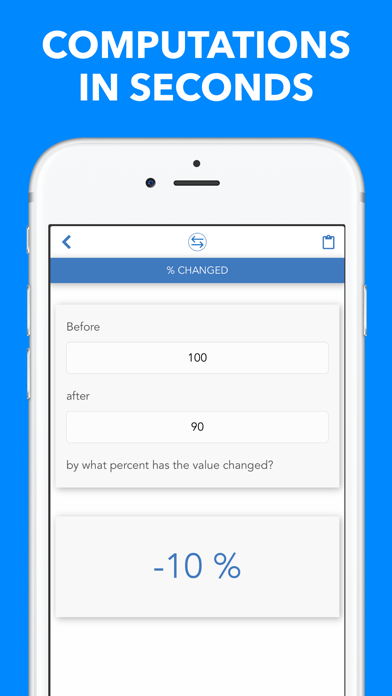 Percentages Calculator screenshot 4