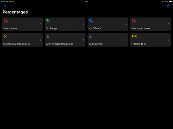Percentages % screenshot 7