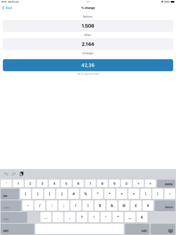 Percentages % screenshot 3