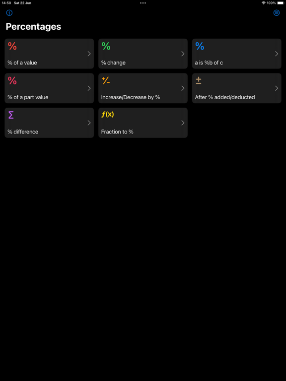 Percentages % screenshot 10