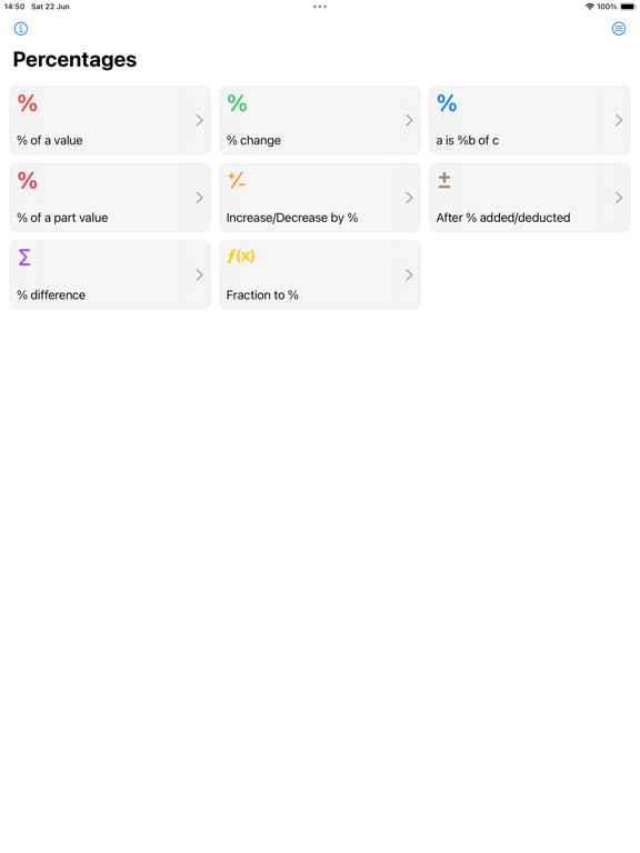 Percentages % screenshot 5