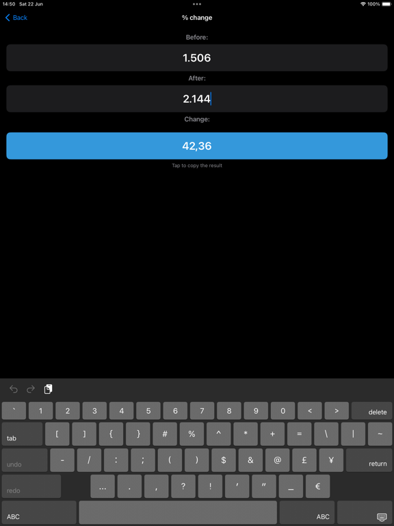 Percentages % screenshot 8