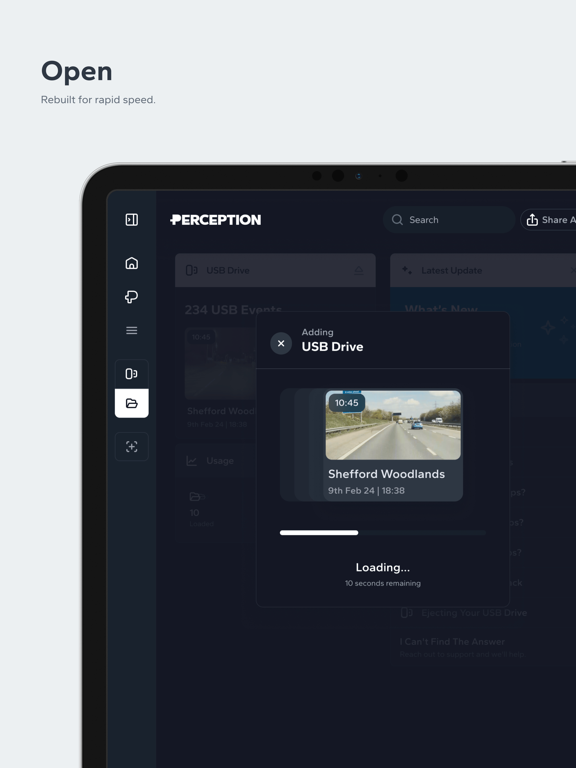 Perception: Dashcam Manager screenshot 2