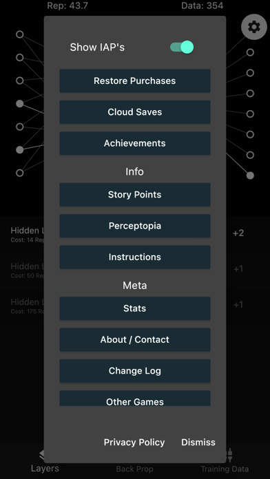 Perceptron - An Idle Game screenshot 1