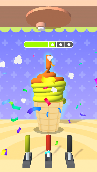 Perfect Ice Cream 3D - Roll it screenshot 2