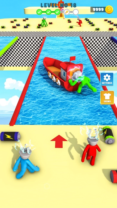 Perfect Plug Race Fun Heads screenshot 2