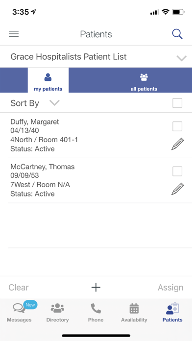 PerfectServe Practitioner screenshot 2