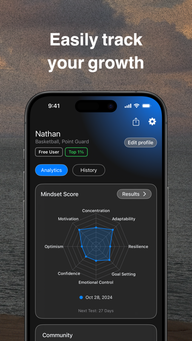 Perform - AI Sport Psychology screenshot 1