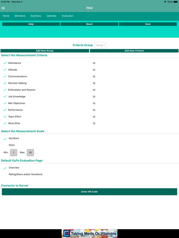 Performance Evaluation Manager screenshot 10