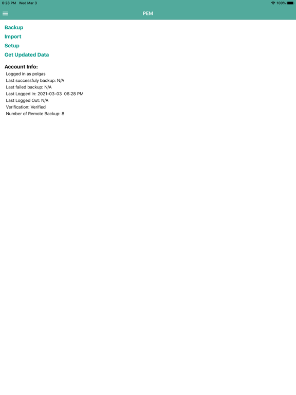 Performance Evaluation Manager screenshot 3