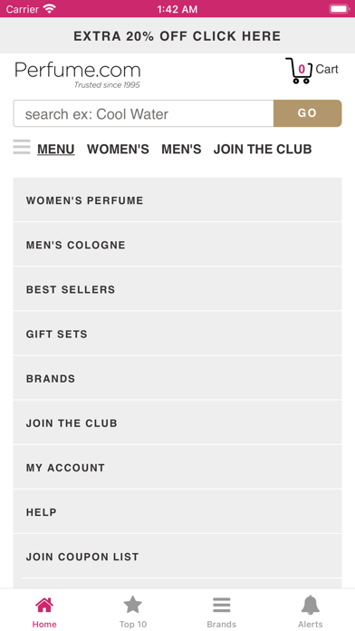 perfume.com screenshot 2