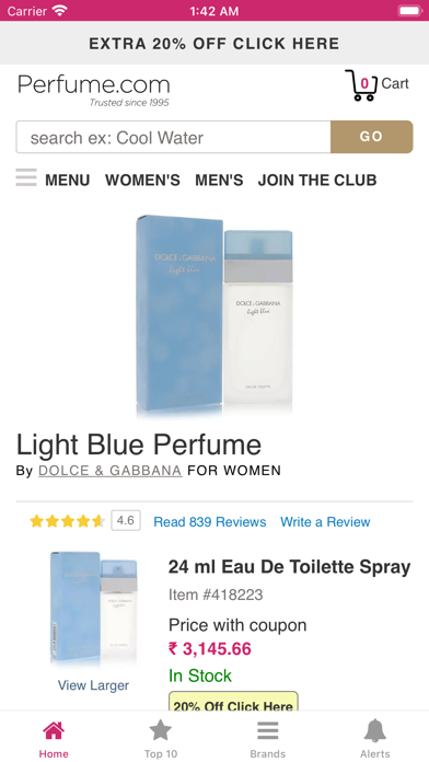 perfume.com screenshot 1