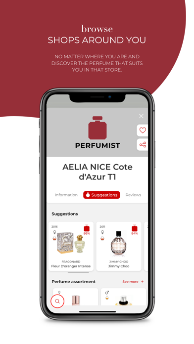 PERFUMIST Perfumes Advisor screenshot 1