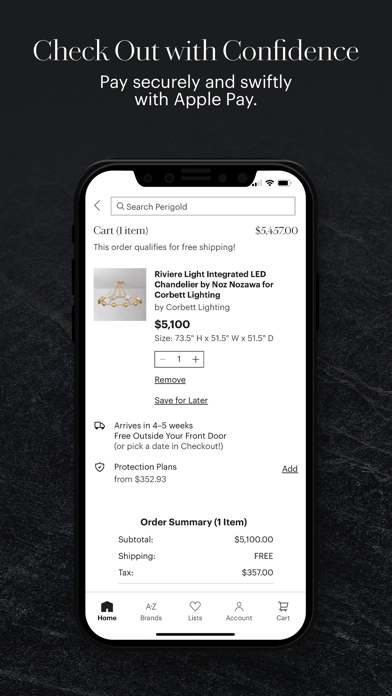 Perigold screenshot 1