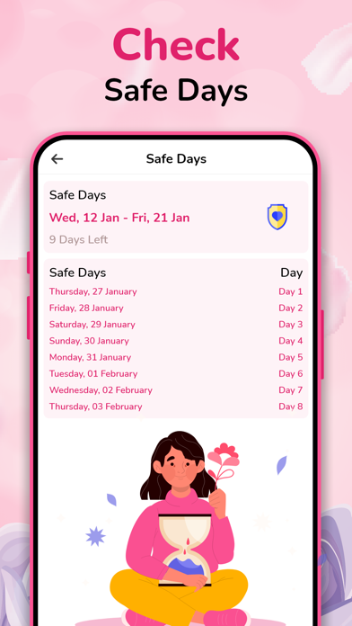 Period & Ovulation Calculator screenshot 3