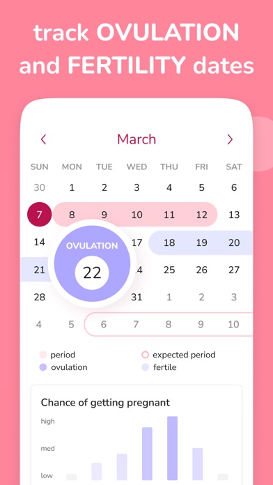 Period Tracker and Calendar screenshot 3