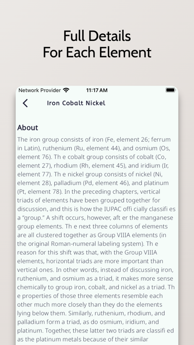 Periodic Table: 2025 Chemistry screenshot 1