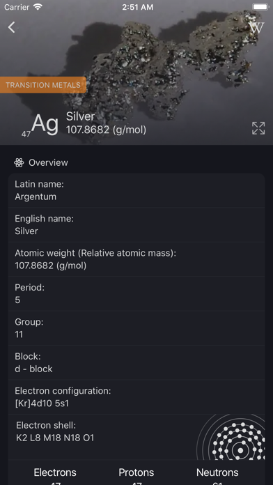 Periodic table: Chemistry 2019 screenshot 4