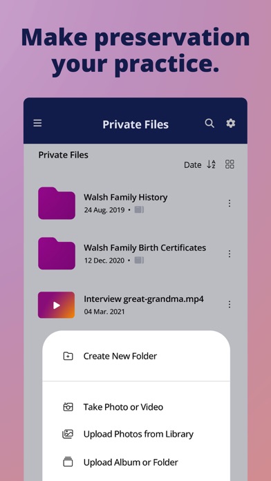 Permanent Archive screenshot 1
