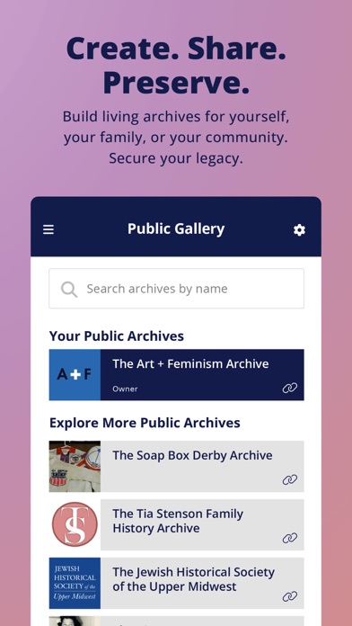 Permanent Archive screenshot 7