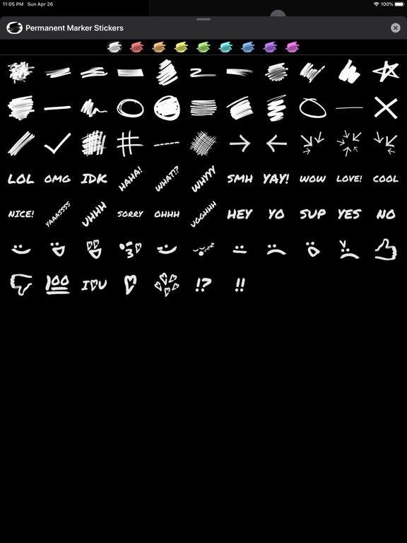 Permanent Marker Stickers screenshot 8