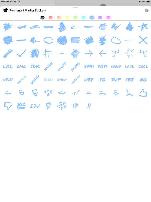 Permanent Marker Stickers screenshot 2