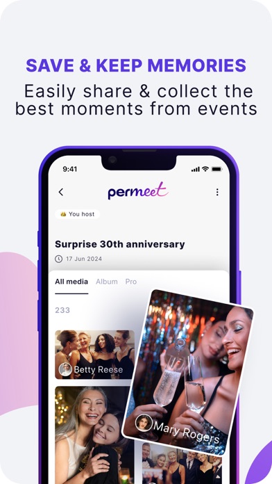 Permeet: Private Party Planner screenshot 2