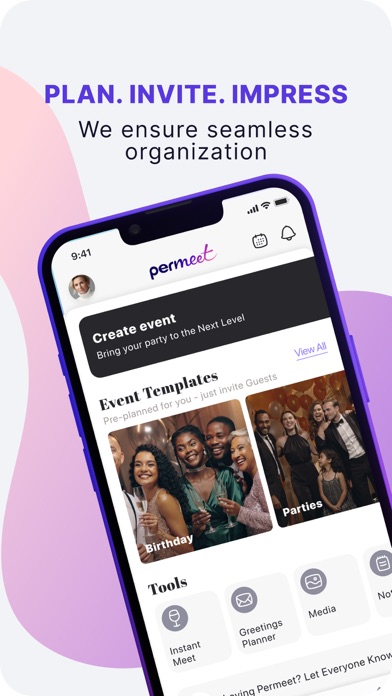 Permeet: Private Party Planner screenshot 6