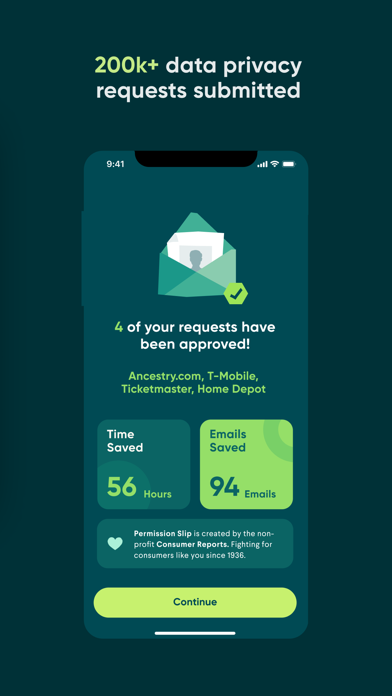 Permission Slip by CR screenshot 1