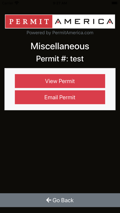 PermitMe screenshot 1
