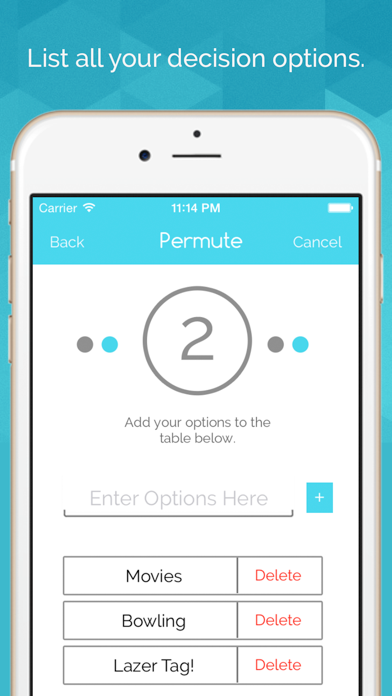 Permute - Social decision making by comparison and anonymous poll screenshot 4