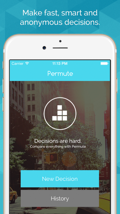 Permute - Social decision making by comparison and anonymous poll screenshot 5