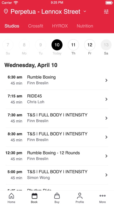 Perpetua Fitness screenshot 2