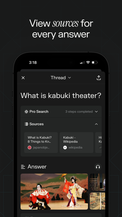 Perplexity - AI Search & Chat screenshot 2