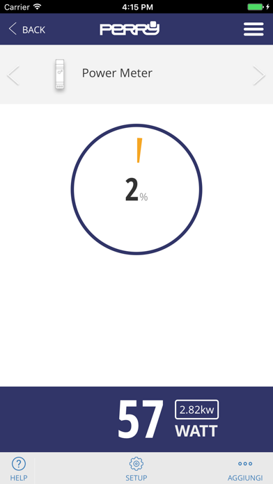 Perry CronoThermostat screenshot 1