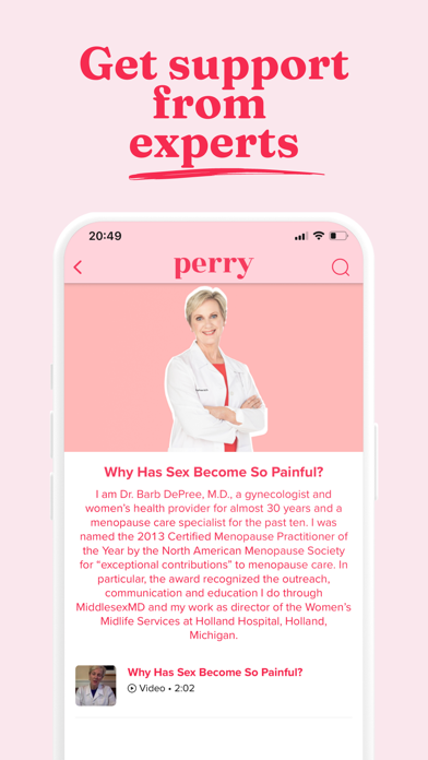 perry: Perimenopause Community screenshot 3