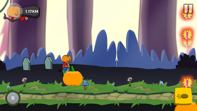 Perry the Pumpkin - Broom Dash screenshot 3