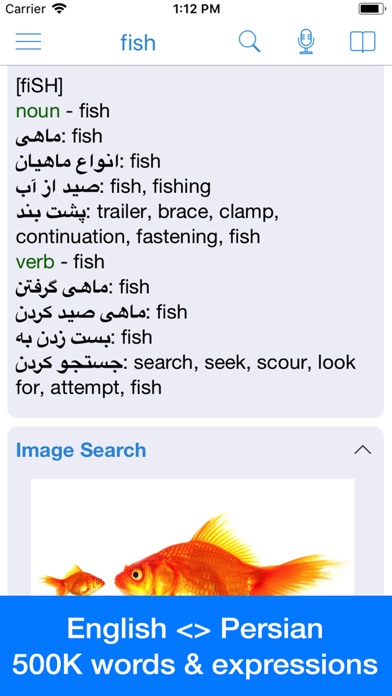 Persian Dictionary - Dict Box screenshot 5