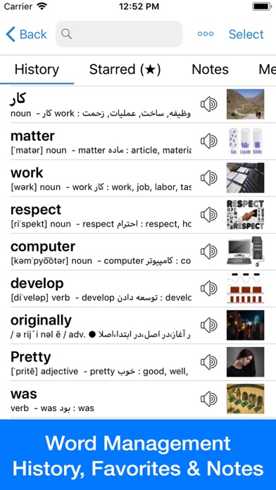 Persian Dictionary - Dict Box screenshot 2