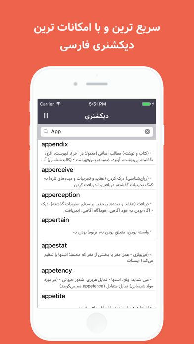 Persian Dictionary - Leitnary screenshot 2
