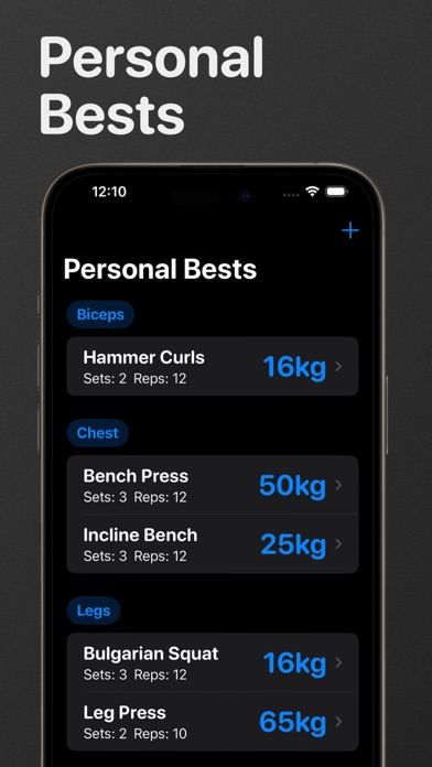 Personal Bests screenshot 3
