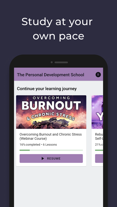 Personal Development School screenshot 1