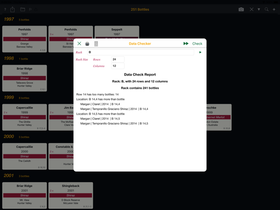 Personal Wine Cellar Database screenshot 4