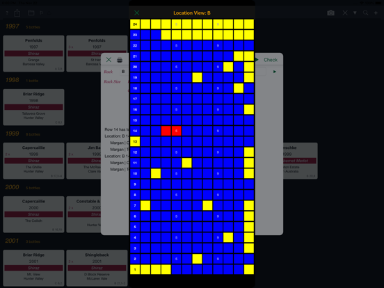 Personal Wine Cellar Database screenshot 3