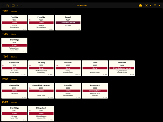 Personal Wine Cellar Database screenshot 6