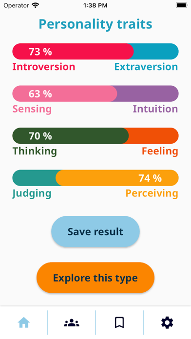 Personality Types screenshot 3