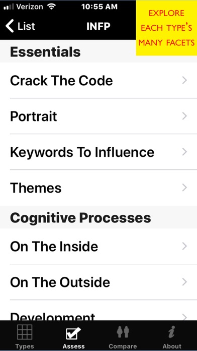 Personality Types screenshot 5